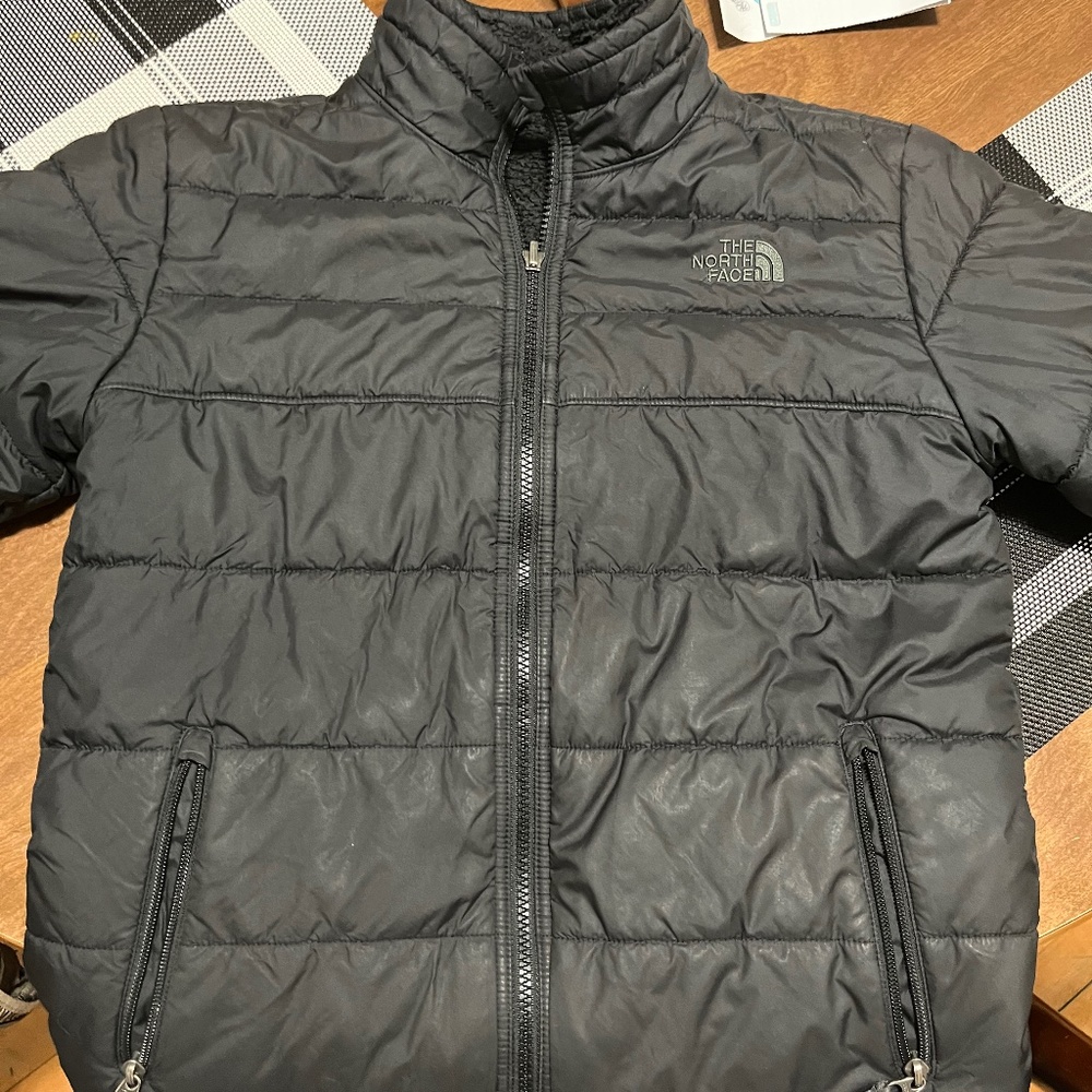 North Face Boys Insulated Reversible Jacket Lg